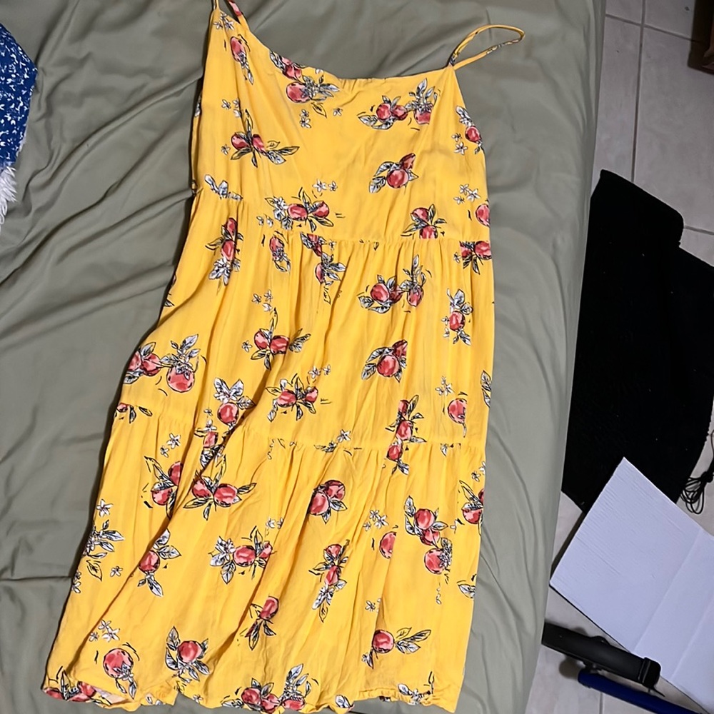 Copper Key size small yellow sundress